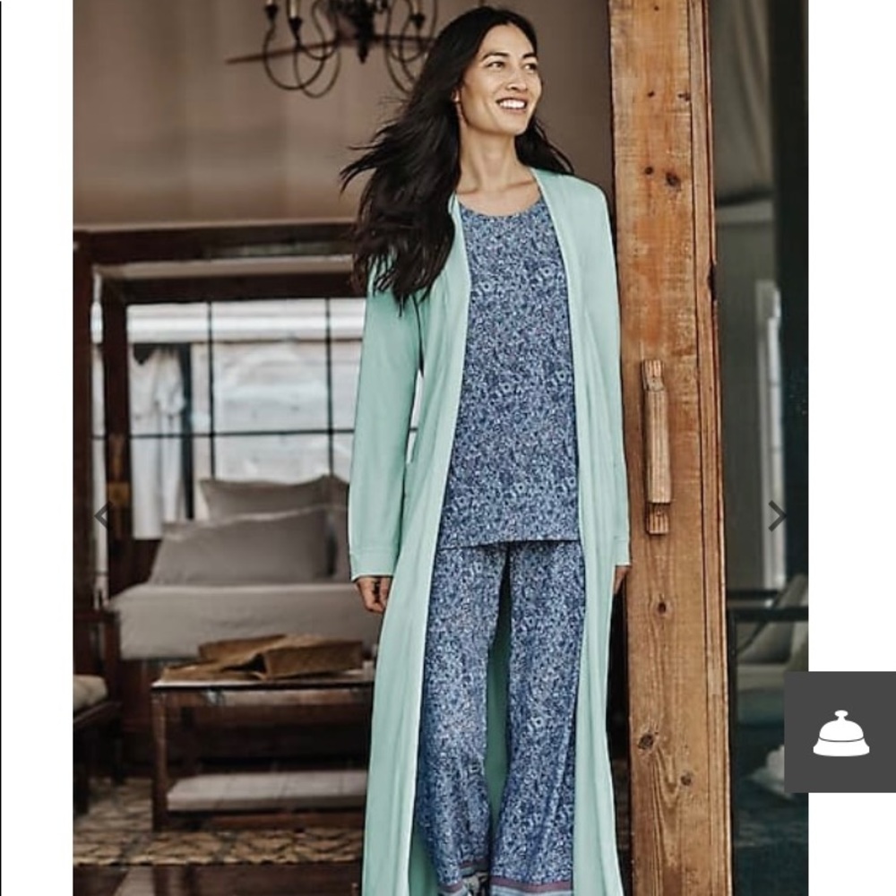 J Jill Sleepwear A-Line Tank & Full length pants